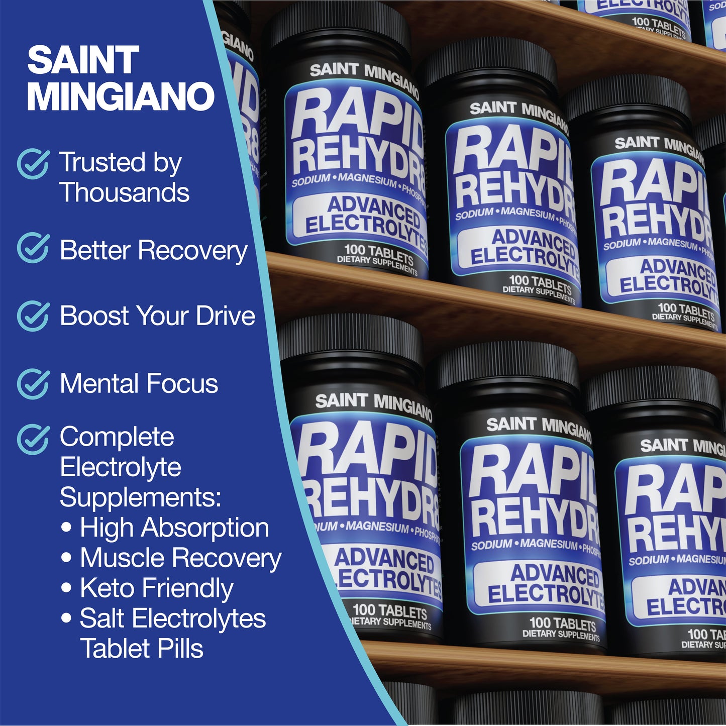 Rapid Rehydr8 Electrolyte Capsules for Muscle Recovery Hydration and Endurance
