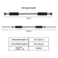 Indoor Punch-free Horizontal Bar On The Door Pull-up Fitness Equipment