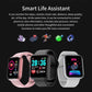 Waterproof Fitness Tracker Smartwatch with Heart Rate Monitor and Color Screen