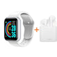 Waterproof Fitness Tracker Smartwatch with Heart Rate Monitor and Color Screen