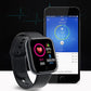 Waterproof Fitness Tracker Smartwatch with Heart Rate Monitor and Color Screen