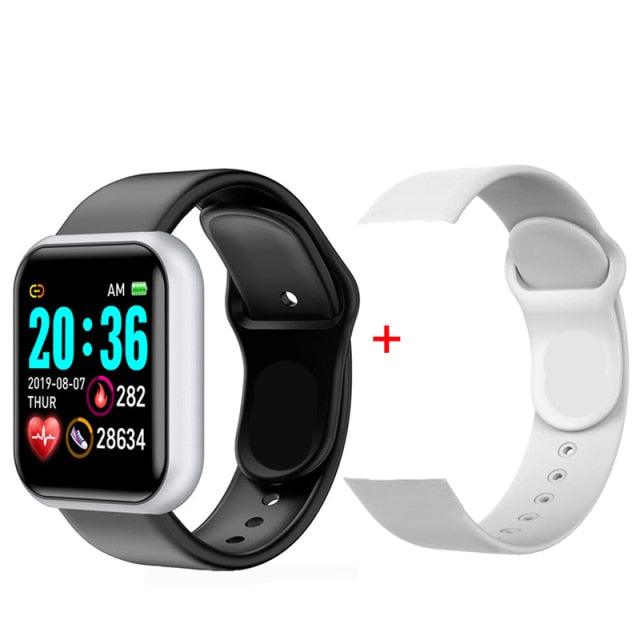 Waterproof Fitness Tracker Smartwatch with Heart Rate Monitor and Color Screen