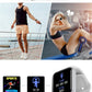 Waterproof Fitness Tracker Smartwatch with Heart Rate Monitor and Color Screen