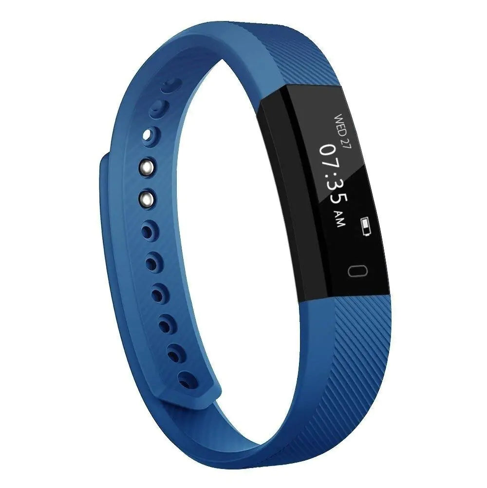 Slim Activity Tracker Smart Watch with Free Extra Band Included