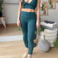 Ada Organic Cotton Twist Around Sports Bra