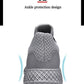 Men's Elegant Soft Sneakers Casual New Breathable Mesh Black Men Shoes Spring High Quality Tenis Shoes Lace Up Athletic Running Tennis Fashion Sneakers Comfortable Design