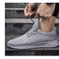 Men's Elegant Soft Sneakers Casual New Breathable Mesh Black Men Shoes Spring High Quality Tenis Shoes Lace Up Athletic Running Tennis Fashion Sneakers Comfortable Design