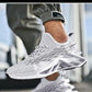 Mens Casual Luxury Shoes Trainer Race White Shoes Fashion Summer Men's Sneakers Fashion Sport Running Non Slip Casual Shoe Athletic Tennis Walking Outdoor Modern Design Shoes