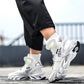 Mens Casual Luxury Shoes Trainer Race White Shoes Fashion Summer Men's Sneakers Fashion Sport Running Non Slip Casual Shoe Athletic Tennis Walking Outdoor Modern Design Shoes