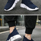 Mens Sport Sneakers Casual Fashion New Light Breathable Red Mesh High Quality Comfortable Running Shoes Men Casual Breathable Walking Sport Athletic Sneakers Gym Tennis Slip On Lightweight Mens Sneakers