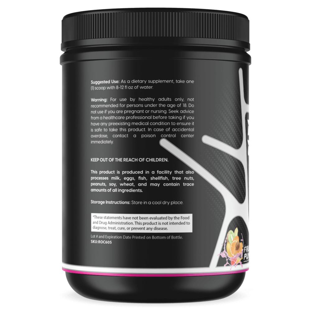 Pre-Workout Fruit Punch | Creatine, Nitric Oxide & Amino Acids | ONE ZTRIKE