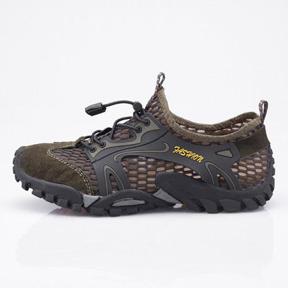Quick Dry Men Sneakers Slip On Upstream Shoes Water Hiking Beach Surfing Shoes Sandals Barefoot Beach Sneakers Swim Boating Fishing Yoga Gym
