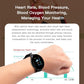 Waterproof Smart Watch Fitness Tracker with Heart Rate and Step Counter