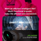 Waterproof Smart Watch Fitness Tracker with Heart Rate and Step Counter