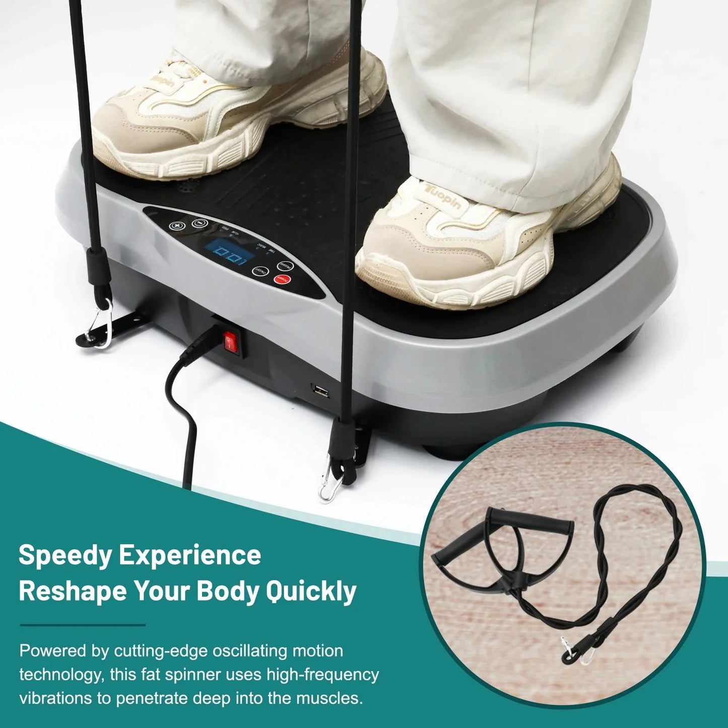 Vibration Plate Machine – Whole-Body Fat Burner