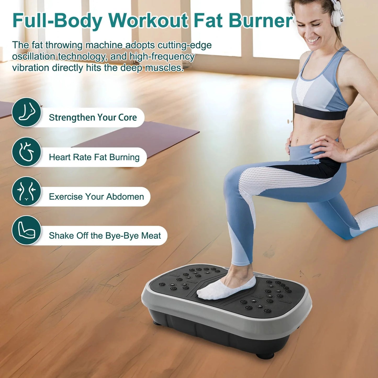 Vibration Plate Machine – Whole-Body Fat Burner