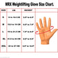 Mrx Men's Weight Lifting Pro Leather Gloves 18 Inches Long Wrist Strap
