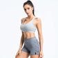 White Mesh Yoga Suit Activewear Set