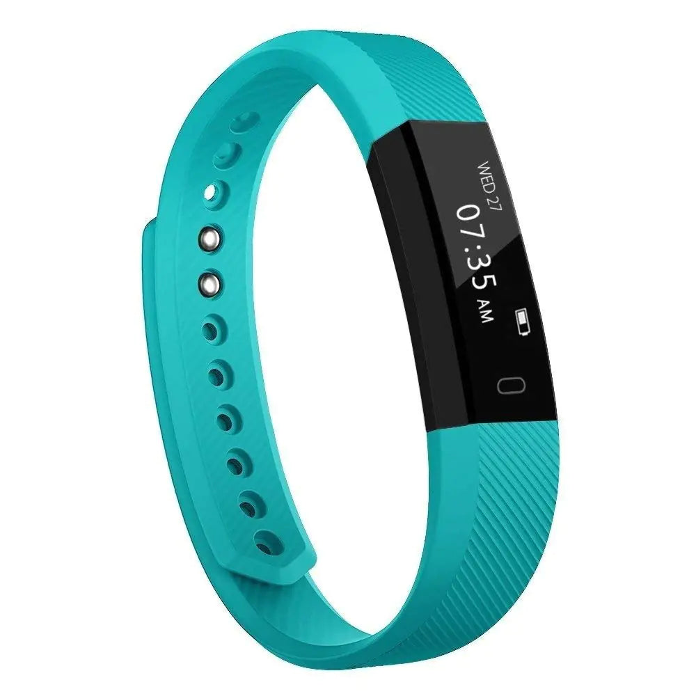 Slim Activity Tracker Smart Watch with Free Extra Band Included