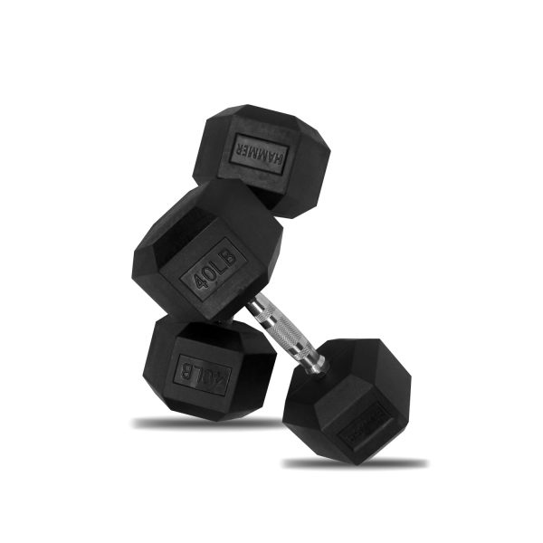 40lbs Hex Dumbbells - Image 2